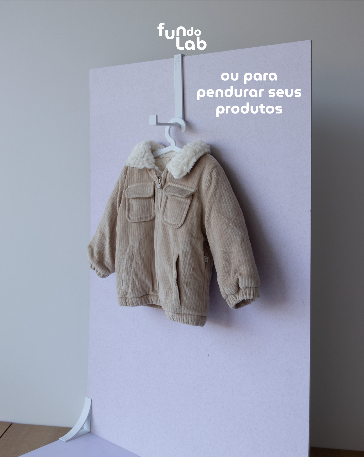 Suportes Ganchos (3 peças)