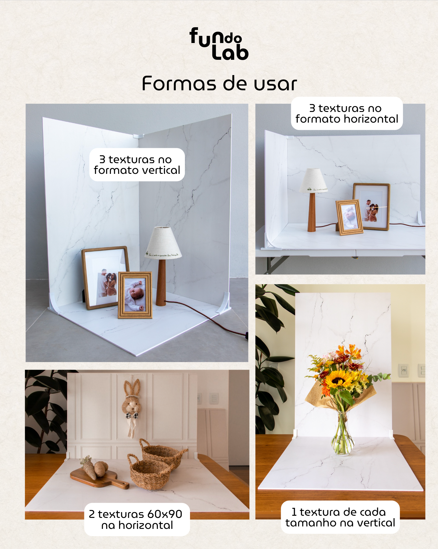 Combo - Versátil (3 texturas)