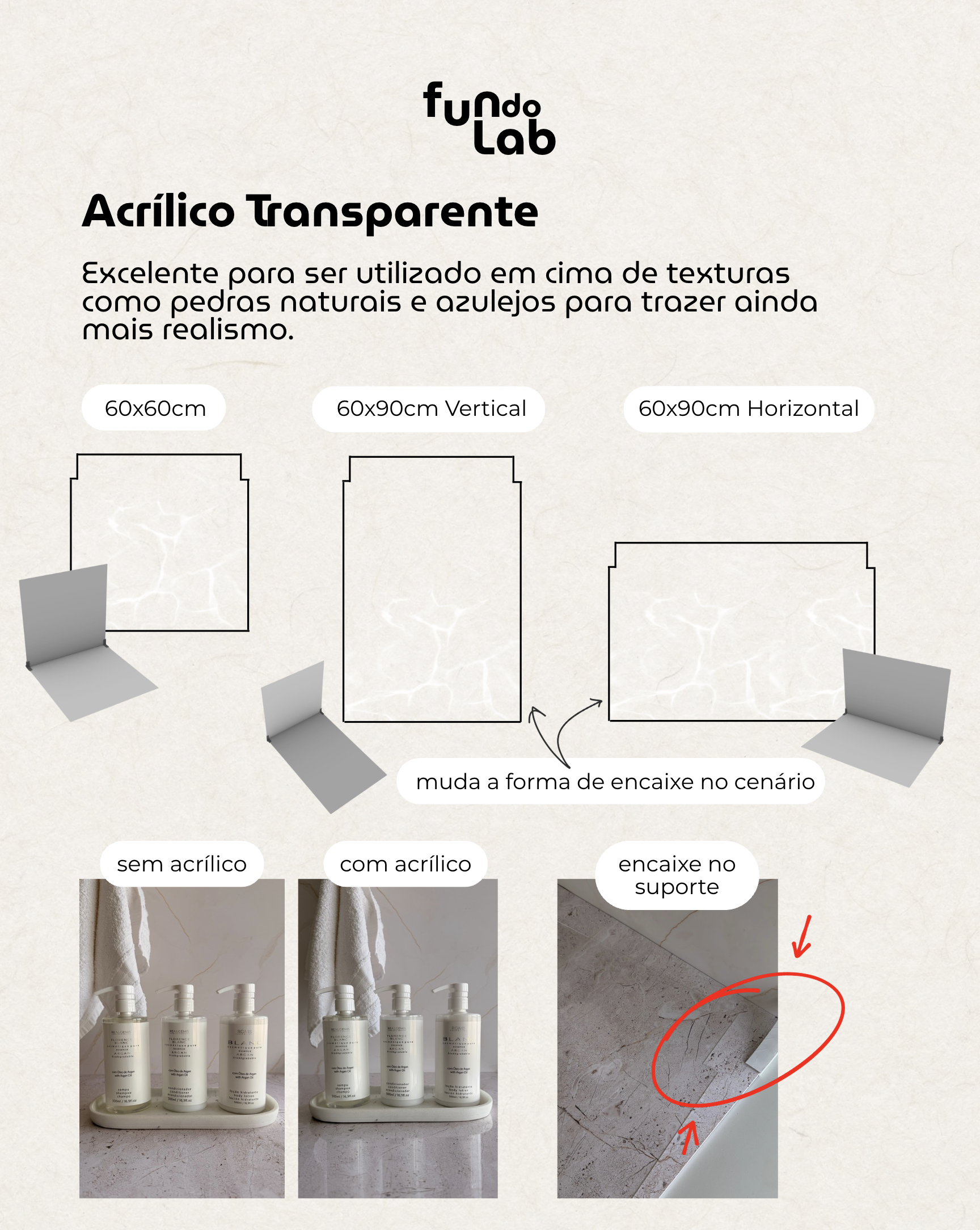 PROP - Acrílico Transparente