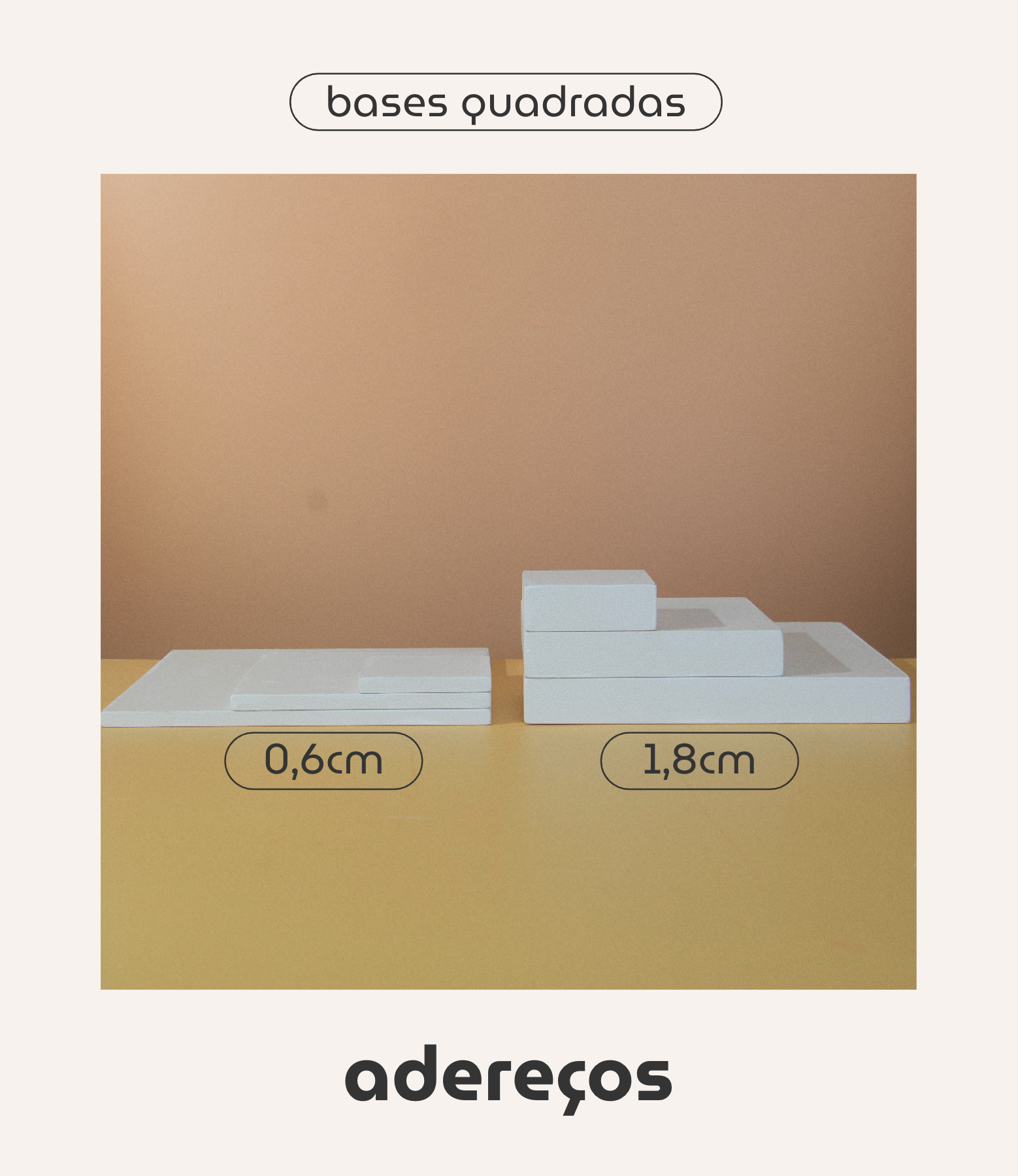 PROP - Bases Quadradra (0,6cm)