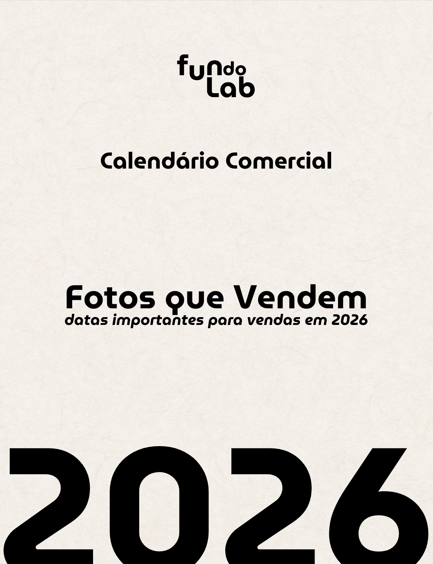 Calendário Comercial 2026