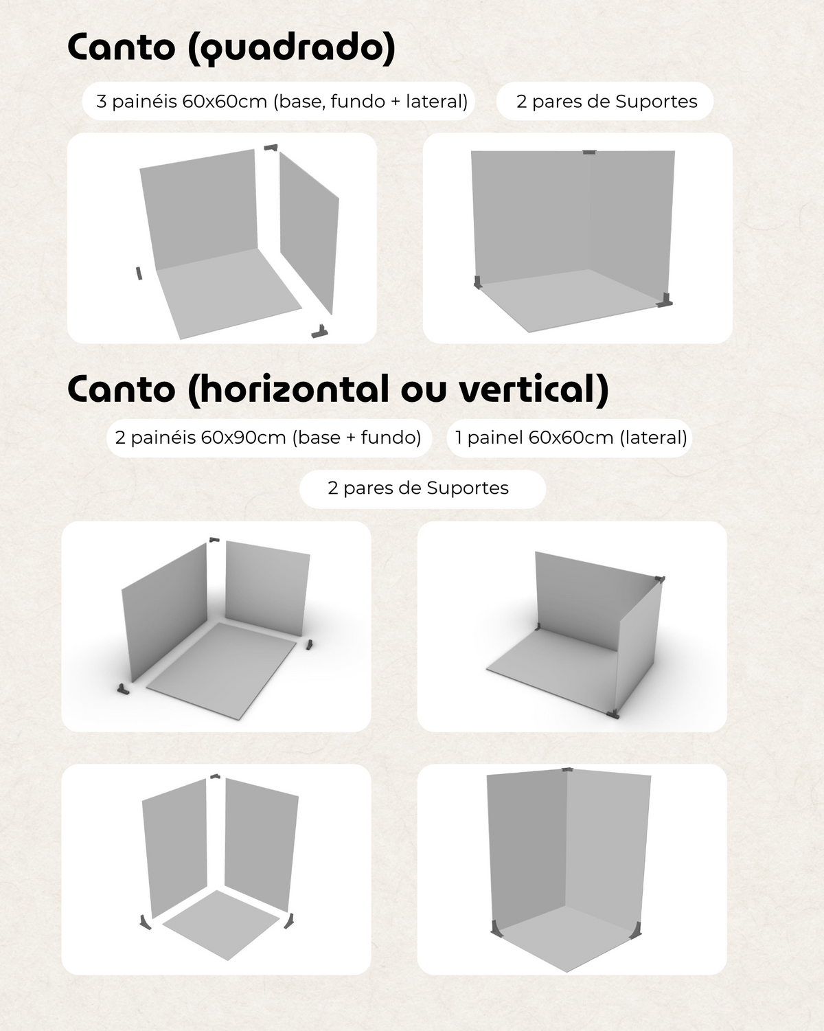 Combo Branco (sem impressão)